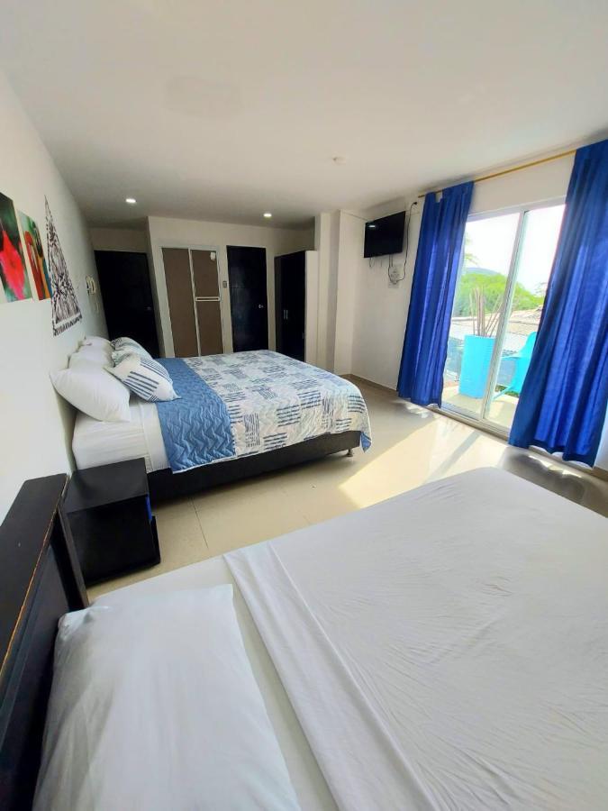 The Cantamar Beach Hostel Santa Marta  Zewnętrze zdjęcie